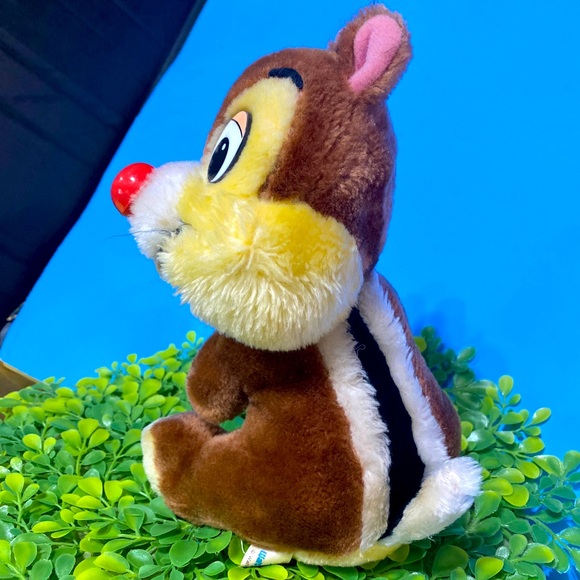 WALT DISNEY WORLD VTG 80’s CHIP N DALE RANGER RESCUERS CHIPMUNK DALE PLUSH - Picture 3 of 11